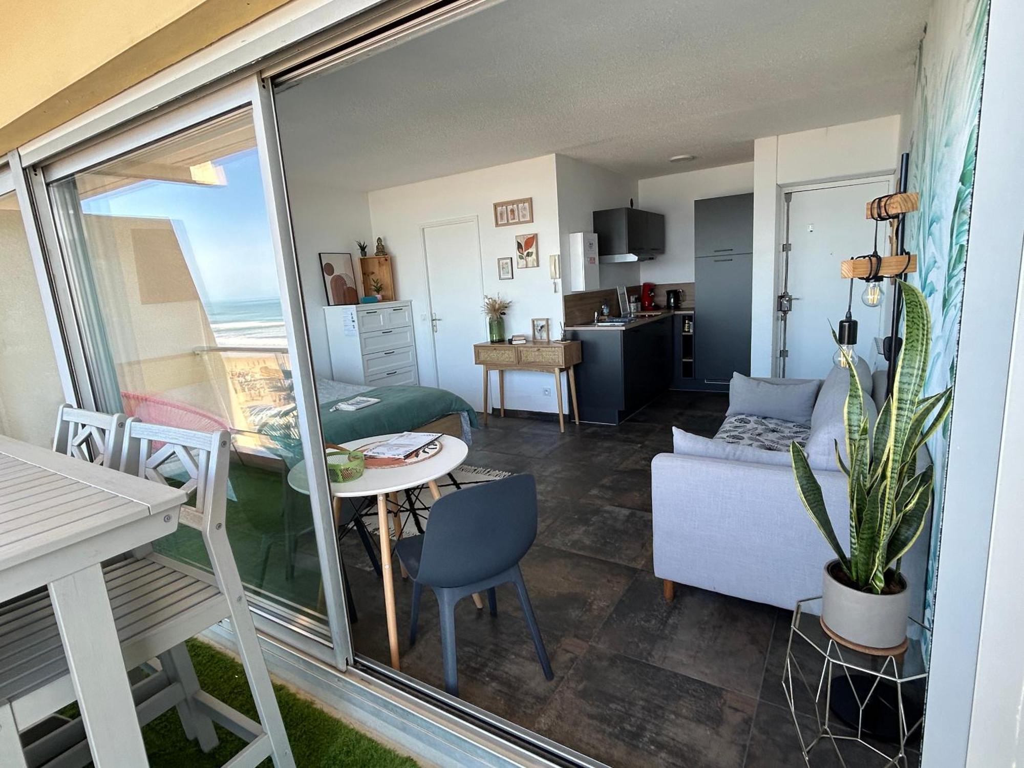 Appartement Superbe Vue A 180° Sur L'Ocean à Lacanau Extérieur photo