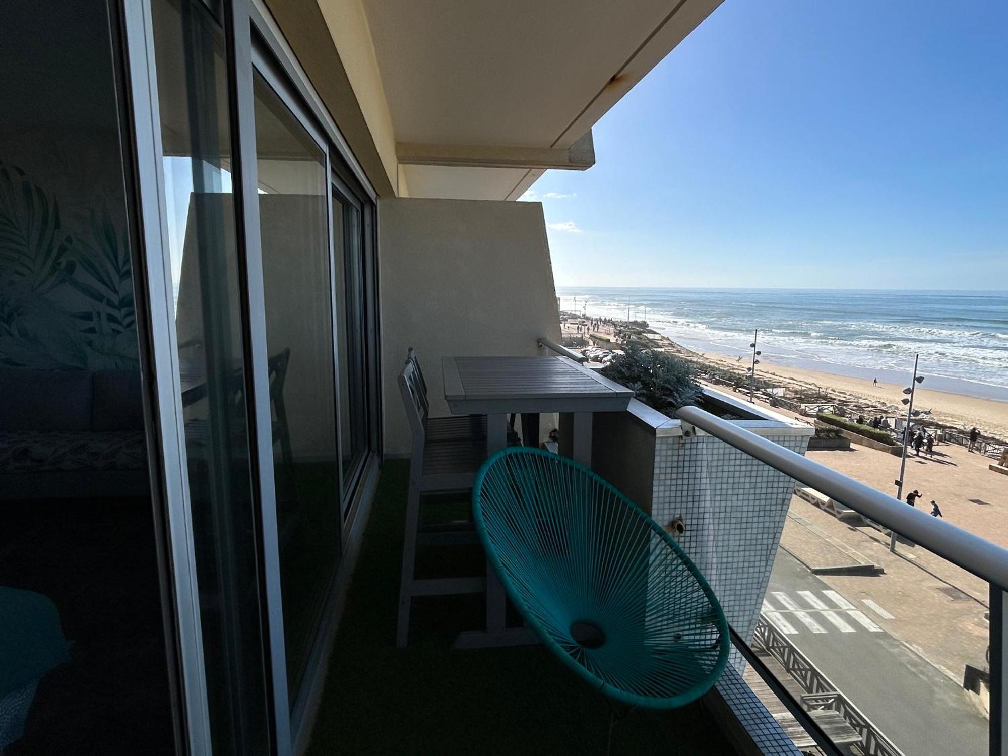 Appartement Superbe Vue A 180° Sur L'Ocean à Lacanau Extérieur photo