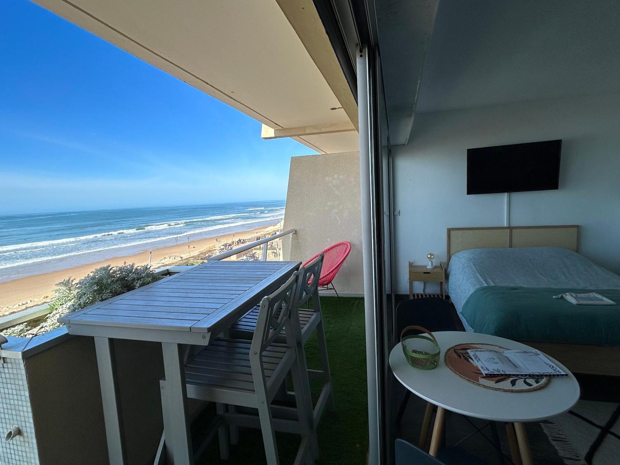 Appartement Superbe Vue A 180° Sur L'Ocean à Lacanau Extérieur photo