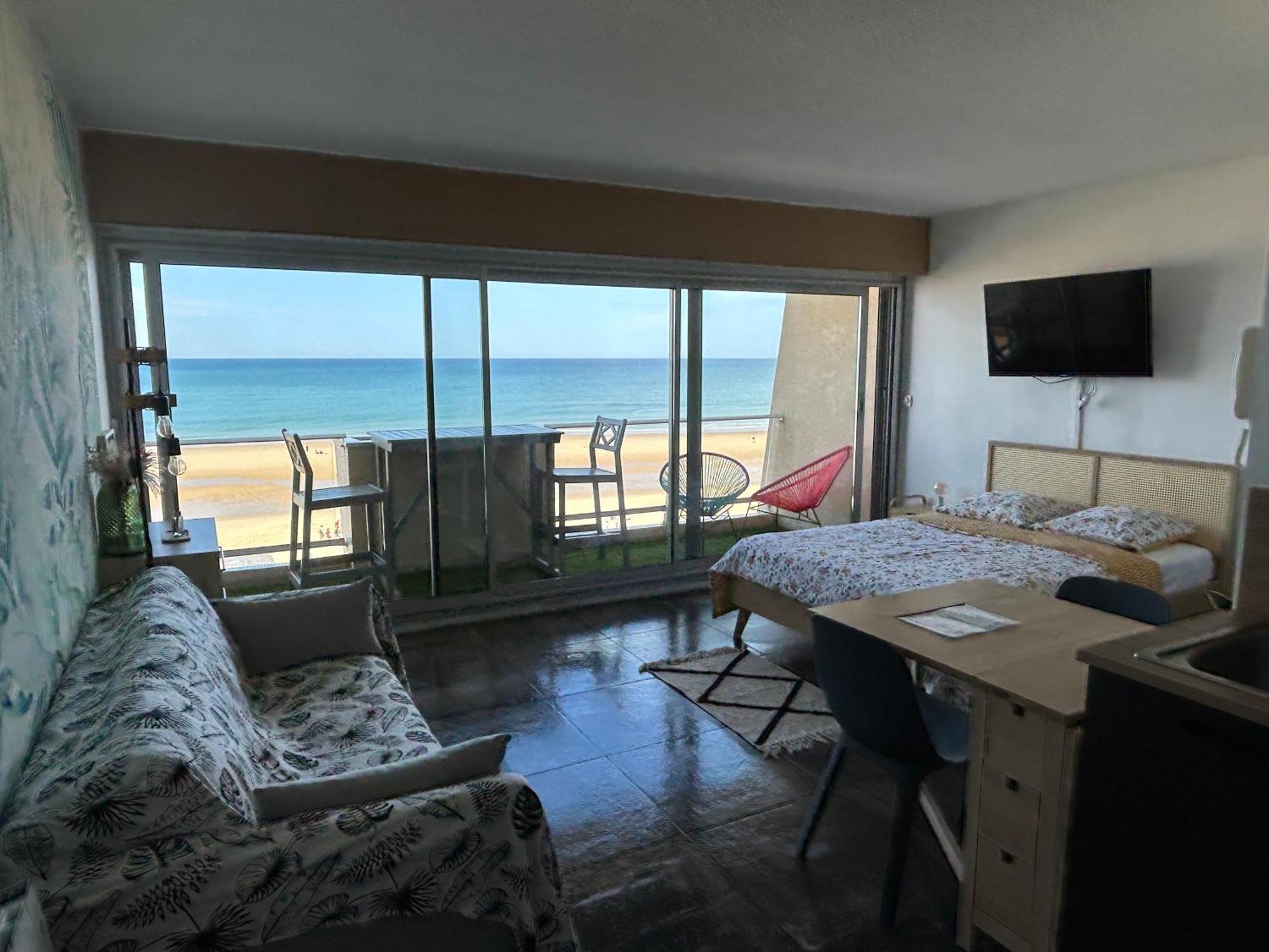Appartement Superbe Vue A 180° Sur L'Ocean à Lacanau Extérieur photo